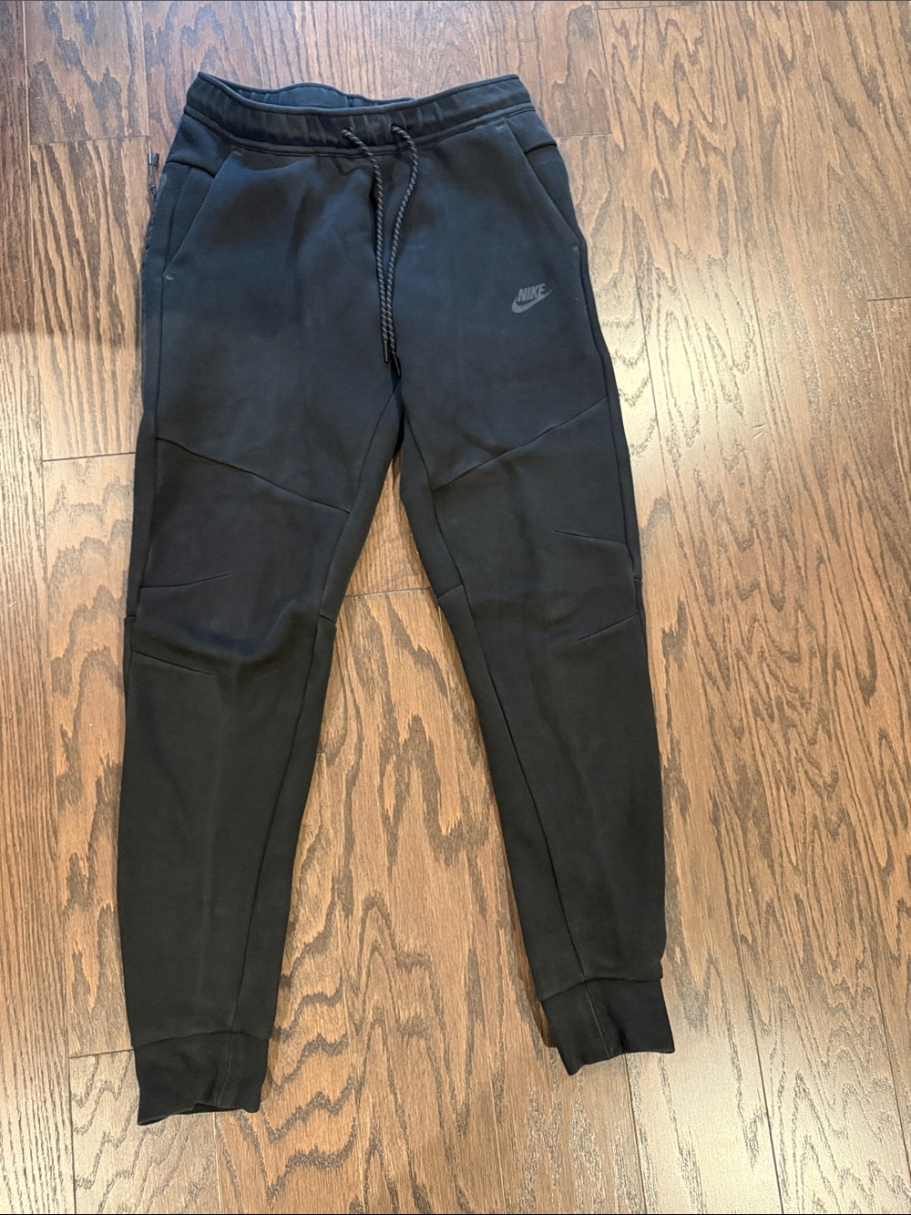 Nike Kids Black Jogger Sweatpants with Drawstring